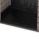 COSMOPLAST 850L Cedargrain Storage Shed - IFOFGB001 - Last on Display @ Bagatelle Concept Store - Sept Promo or Until Stock Last