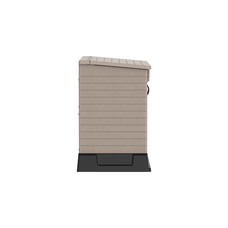COSMOPLAST 850L Cedargrain Storage Shed - IFOFGB001 - Last on Display @ Bagatelle Concept Store - Sept Promo or Until Stock Last