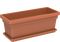 COSMOPLAST Rectangular Planter With Tray - TFPNXX Series
