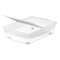 COSMOPLAST 25L/ 45L Clear Plastic Underbed Storage Box with Wheels & Lockable Lid - IFHHST Series