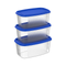 COSMOPLAST Set of 4 Oval Food Storage Containers Pack - IFHHFD251