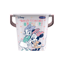 COSMOPLAST 3L Disney Mickey & Friends Girls Square Sand Bucket with Handle - IFDIMFGBU146