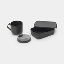 BRABANTIA Make & Take Lunch Set, 2 pieces (Soup Mug + Lunch Box Medium Plastic) - 206665