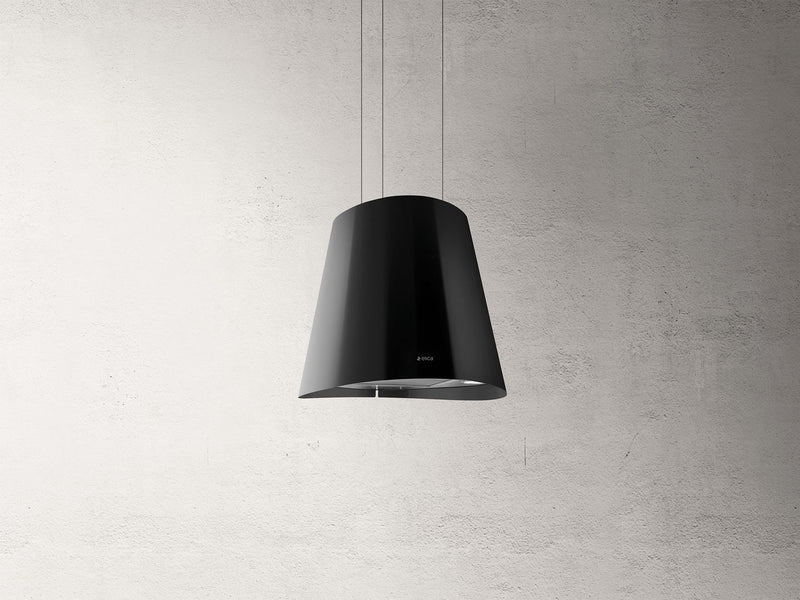 ELICA JUNO 50cm Black Island Hood - JUNO-BL/F/50 - In store!