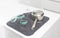BRABANTIA Microfibre Dish Drying Mat Dark Grey - 117626