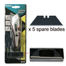 KDS SAFETY METAL WITH 5 SPARE BLADES - SA-12B - RL EXCLUSIVE