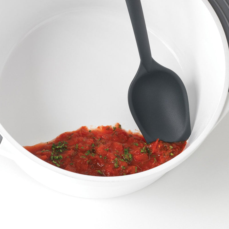 BRABANTIA Tasty+, Serving Spoon plus Scraper, Grape Red -122743 - Sept Promo till 30 Sept
