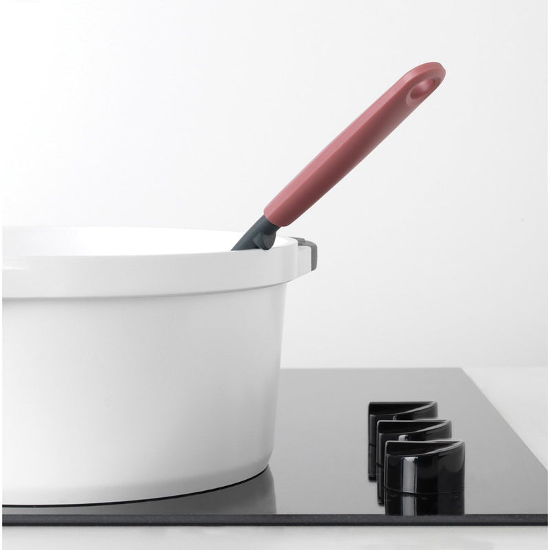 BRABANTIA Tasty+, Serving Spoon plus Scraper, Grape Red -122743 - Sept Promo till 30 Sept