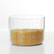 BRABANTIA Storage Jar with Measuring Cup, Set of 2 Dark Grey - 290329