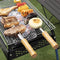 TRAMONTINA Churrasco 6pcs Stainless Steel Barbecue Set with Natural Wood Handles  - 26499/032 - Limited Stock
