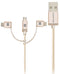 PROMATE UNILINK-TRIO USB-A to Lightning, Type-C and Micro-USB, 2mt - Sept Promo till 30 Sept