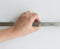 BRABANTIA Wall Rail, 60cm/23.6 inch, 7 Hooks Matt Steel - 460005