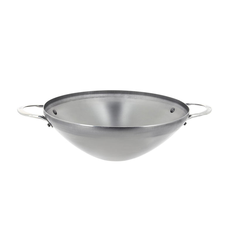 DE BUYER Wok MINERAL B Element 32 cm with Two Handle - 5619.32