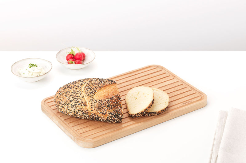 BRABANTIA Profile, Wooden Chopping Board for Bread - 260728