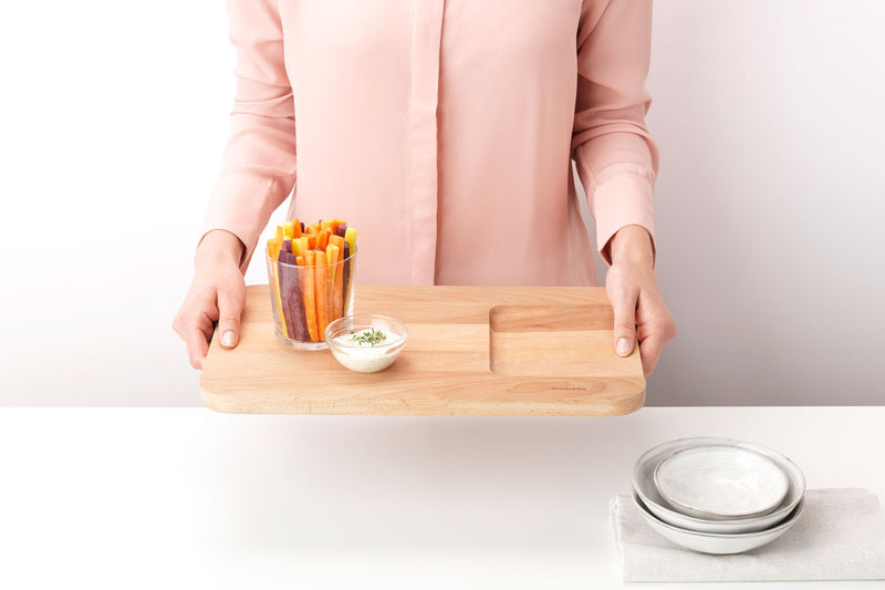 BRABANTIA Profile, Wooden Chopping Board for Vegetables - 260742 - Halloween Promo till 31 Oct